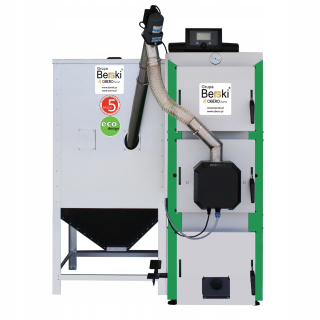 Hybridný viacpalivový kotol Hybridný 24 kW horák na drevené pelety KIPI Berski